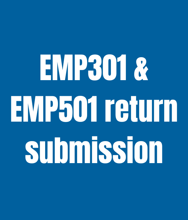 EMP301&EMP501 return  submission- Ubuntu Compliance