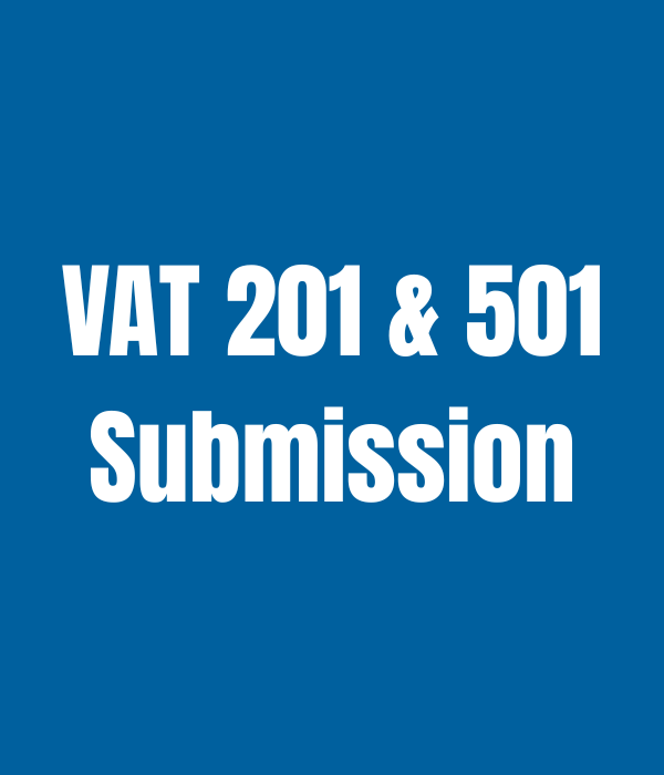 VAT 201 % 501 Submission - Ubuntu Compliance