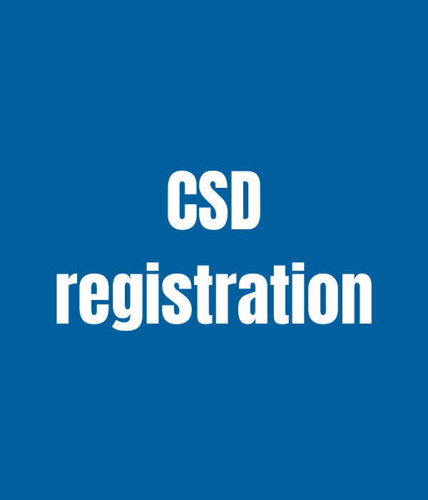 CSD REGISTRATION - UBUNTU COMPLIANCE